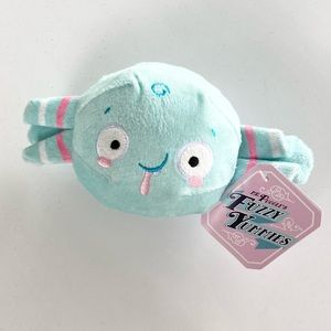 BarkBox Mr. Puggle’s Fuzzy Yummies Ball Squeaker Crinkle Dog Toy - NWT